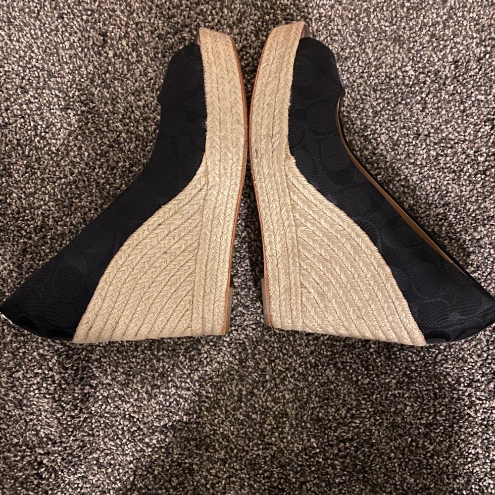 Coach espadrilles black 9m